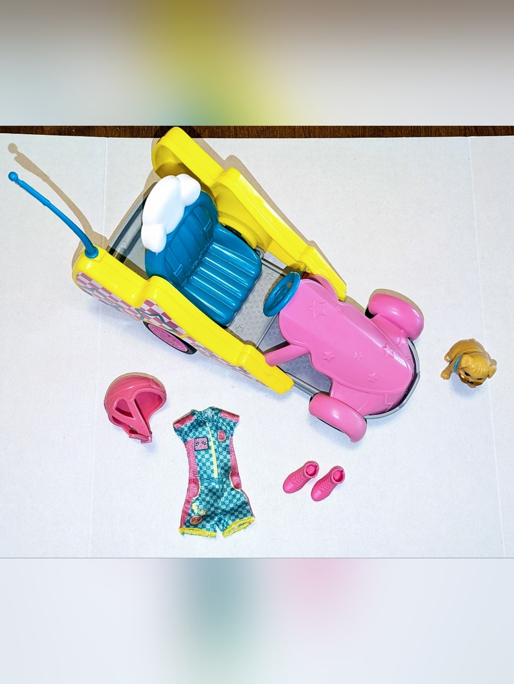 Barbie Stacie Racer Accessories with Go-Kart, NO DOLL